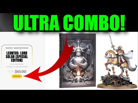 Warhammer MUST HAVE... Limited Edition Astra Militarum Combo-Pack!  Lord Solar Leontus 40k #New40k