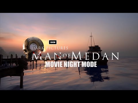 Dark Pictures Man of Medan Movie Night Mode👻 4K/60fps 👻 Longplay Walkthrough Gameplay No Commentary