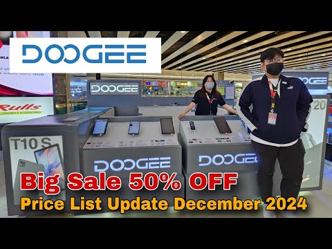 DOOGEE Big Sale 50% OFF, Doogee S mini, Doogee T20 Ultra, Doogee T30 Pro, U10, T20, T10