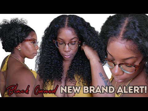 NEW Wig Brand! Ready 2 Wear GLUELESS Waterwave Texture PreCut Beginner Wig Install Believe In Hair