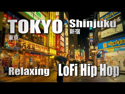 新宿 / Night walk in Shinjuku, Tokyo, Relaxing Lo-Fi Hip Hop ( October 27, 2024 )