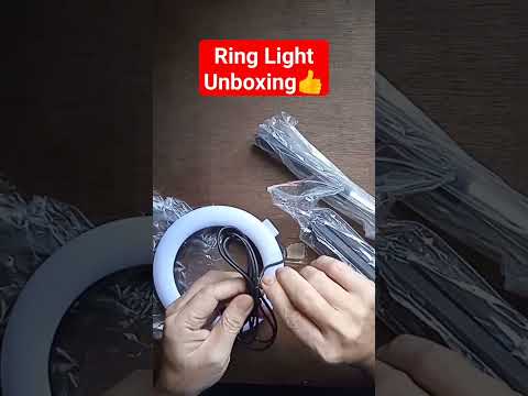 Unboxing of Ring Light for my Artworks #shorts