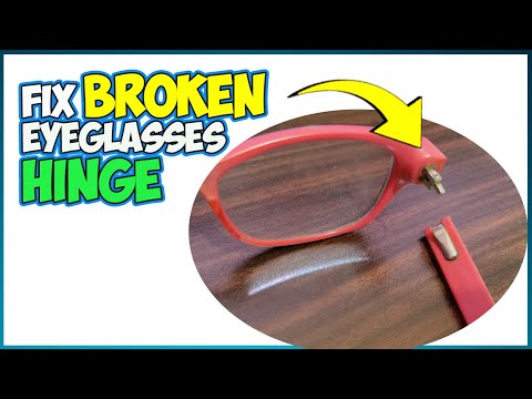 👓 How to FIX a BROKEN Eyeglasses Frame Hinge | Easy Tutorial