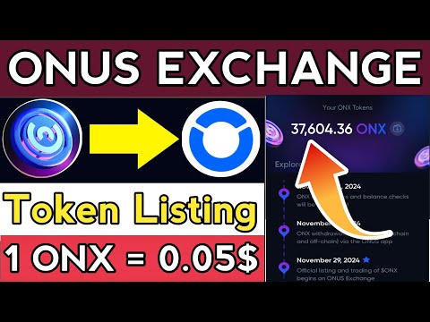 Onus tap tap listing date || Onus Airdrop withdrawal || Onus tap tap listing date || Onus Airdrop