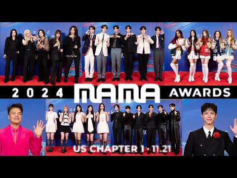 MAMA Awards 2024 'YOUNG POSSE' 'TWS' 'ILLIT' 'KATSEYE' 'RIIZE'