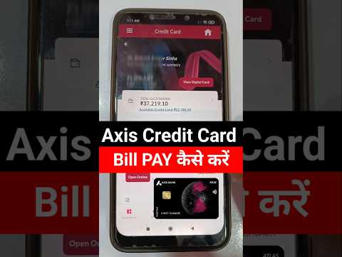 Axis bank credit card bill pay kaise kare |how to pay Flipkart axis credit card bill #creditcard