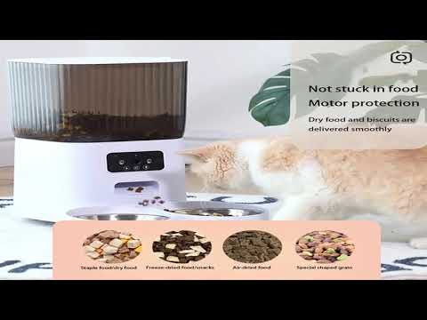 5L Smart WiFi APP Camera Automatic Pet Feeder Cat Food Dispenser Video Smart Fee