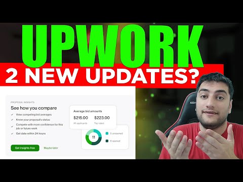 Upwork new update regarding proposal insights and Best Match insights and its impact on freelancer