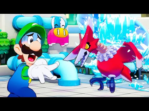 Mario & Luigi Brothership - 100% Walkthrough Part 11: Lottacoins Island's Building