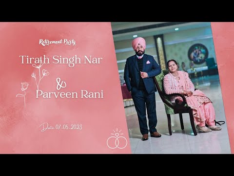 Retirement party 2023 // Tirath Singh weds Parveen Rani (Live  :Laddi  HD Studio Loharan:9872875689'