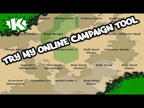 The Kiblams Online Map Campaign Tool