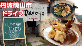 【丹波篠山ドライブ】ゆり あじさい園   激安おにぎり＆天丼店   行くと買ってしまうアンティークショップ　早朝からオープンの野菜直売所