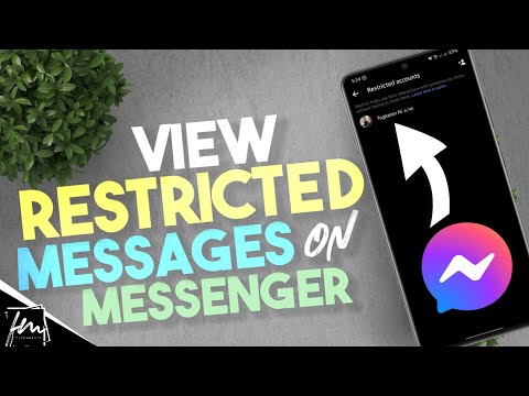 How to view Restricted Messages on Messenger