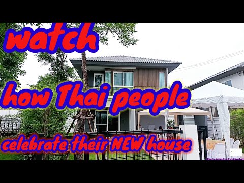 new home ceremony in Thailand #newhouse #houseceremony