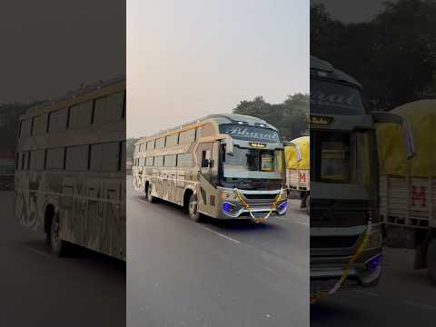 Bharat express new sleeper luxury bus || #shorts #tranding #4k