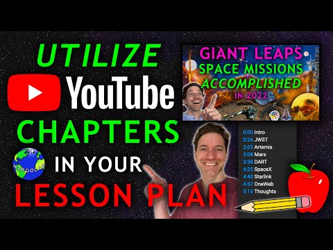 How To Utilize YouTube Chapters In Your Lesson Plan