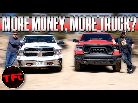 Do You Get Twice As Much Truck OFF-ROAD For Twice The Money - RAM Rebel G/T vs RAM 1500 Classic!