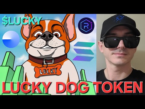 $LUCKY - LUCKY DOG TOKEN CRYPTO COIN HOW TO BUY BITMART MEMECOIN SOL SOLANA BASE UNISWAP RAYDIUM ETH