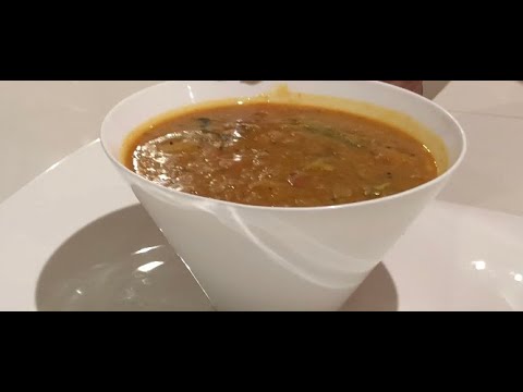 Recipe for Sambar#vegansambar#veganlentilsoup#masoordaal