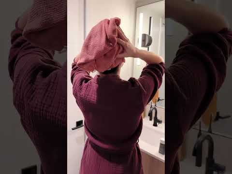 MY HAIR WASH DAY ASMR #shortsfeed #shorts