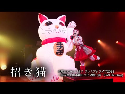 【招き猫〜エンディング】水曜日のカンパネラ プレミアムライブ2024(FAN Shooting)