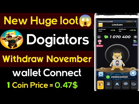 Dogiators Airdrop | Dogeators airdrop | Dogiators withdrawal | Dogiators walletConnect | Dogiators