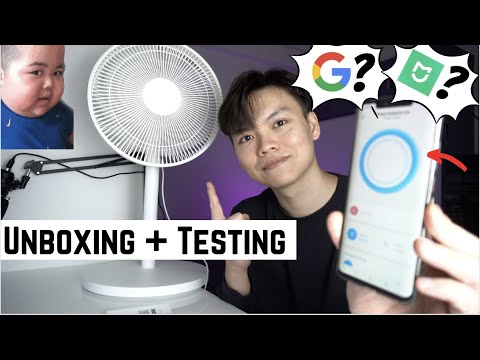 Unboxing XIAOMI Smart Standing Fan 2 better than SmartMI Standing Fan 3