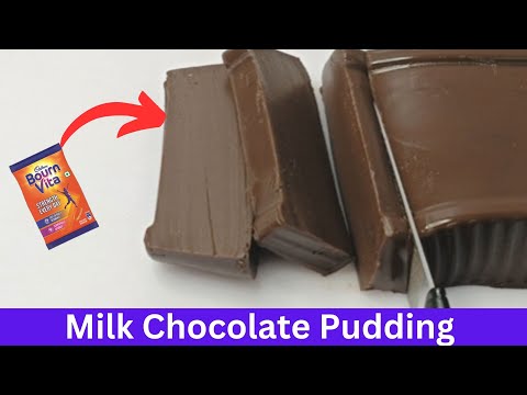 Milk Chocolate Pudding Recipe, no egg! 🍫भरपूर पोषण देगा ये केक आप भी खुश बच्चे भी #10minutefoods