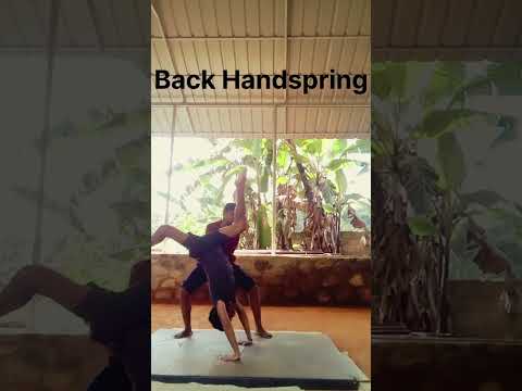 Back Handspring #actor #kalarippayattu #action #kerala