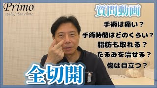 二重全切開・質問動画★☆美容外科・美容整形☆★