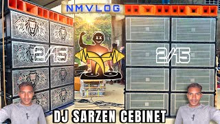 Dj Sarzen Cabinet 2/15 Dj Setup