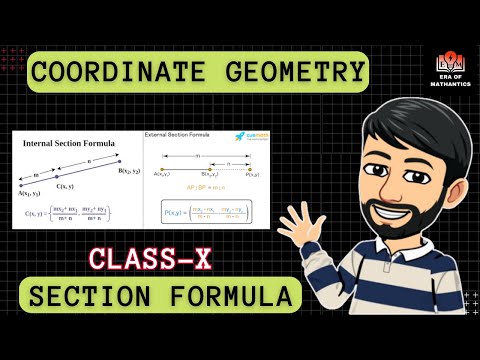 Coordinate Geometry Class 10 One Shot | Section Formula | Important Questions of Maths | Class 10