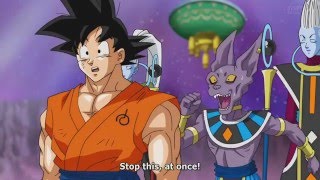 Dragon Ball Super Zeno Omni King of Everything and Goku Talking