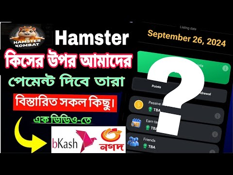 Hamster Kombat কিসের উপর আমাদের পেমেন্ট দিবেন দেখুন 🤯। কিভাবে কি করলে বেশি পেমেন্ট পাবো। কিভাবে পাবো