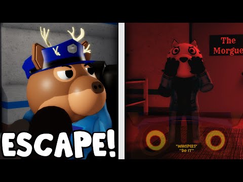 How to ESCAPE CHAPTER 2 - TRAITOR AMONG US in PIGGY'S MISERABILITY! (All Cutscenes & All Endings!)