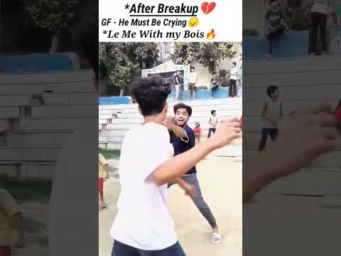 After Breakup💔 Expectations VS Reality 😂  | Must Watch #Funny #couple #reality #ytshorts