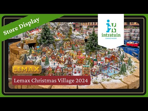 Lemax Christmas Villages 2024 | Display Ideas | Intratuin Enschede