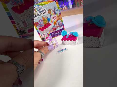 Candy 🍭 Mini Clay Kit #asmr #crafts #candy