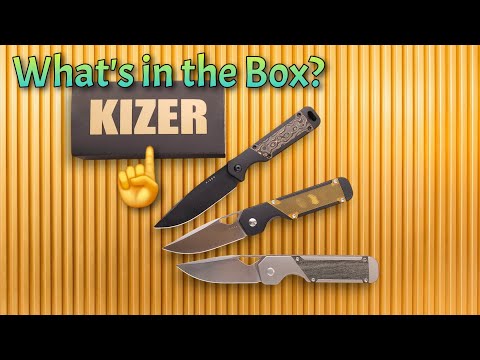 Kizer Militaw New Model Unboxing & Collection!  2024's Most Popular Knife Series?