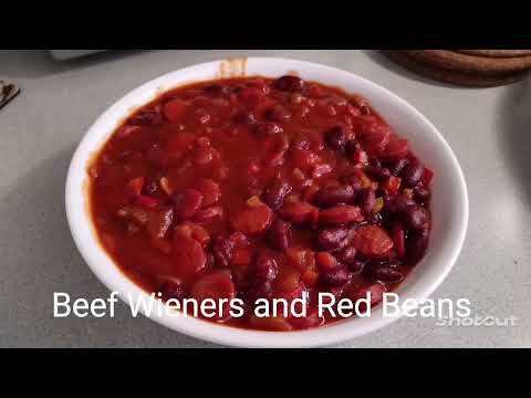 Delicious Beef Wieners and Red Beans | Homemade | Sols Cooking