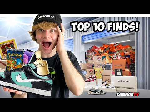 I Bought Abandoned Storage Units *My TOP 10* Finds Ever!