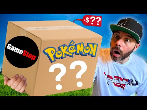 Unboxing INSANE Pokémon Mystery Box from GAMESTOP (Patron Gift)