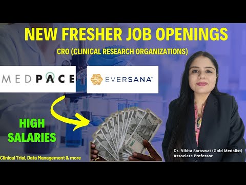 High Salary Jobs for Pharma & Medical FRESHERS | Top CRO Hiring Pharma, Medical, Paramedical