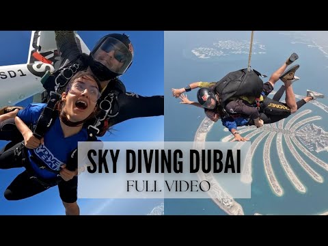 SKY DIVING in DUBAI | Full Video | ZNMD moment