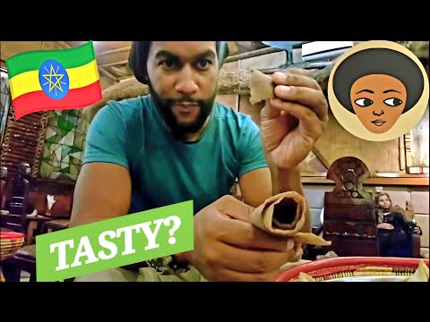 HABESHA GIRL HAS ME TRY ETHIOPIAN 🇪🇹 FOOD🫨