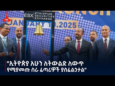 በቴሌኮም እንዳሳካነው፣ በሕዳሴ እንዳሳካነው፣ አየር መንገዳችን ላይ እንዳሳካነው ካፒታል ማርኬት ይሳካል፦ ጠቅላይ ሚኒስትር ዐቢይ አሕመድ (ዶ/ር)