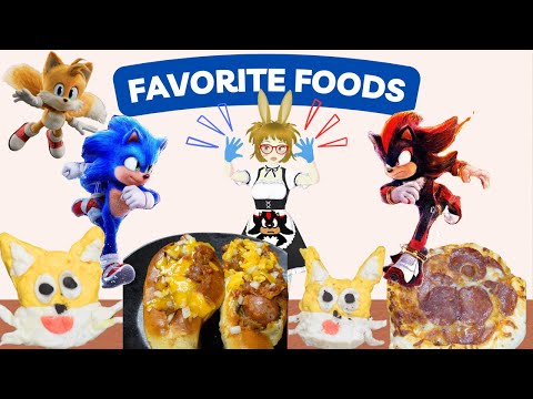 Making Sonic, Shadow, and Tails Favorite Foods From Scratch