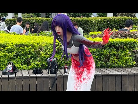 Oshi No Ko Ai Hoshino cosplay beginning to end. All filmed by @darklordnier