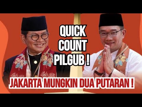 UPDATE HITUNG CEPAT PILGUB !! JAKARTA DUA PUTARAN ?