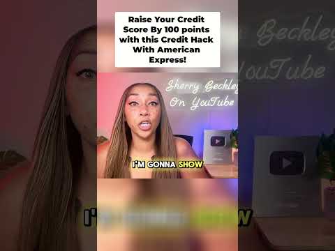 Boost Your Credit Score 100 Points Fast with Amex!